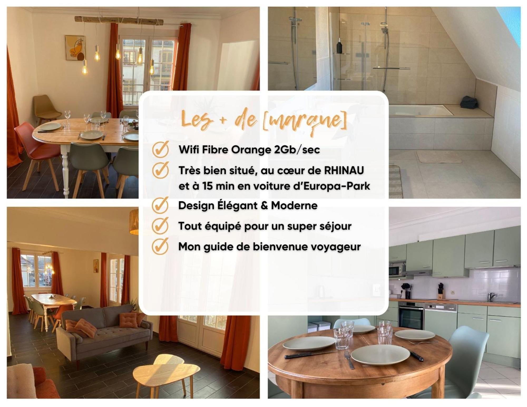 Апартаменти L'Echappee Belle Le Duplex Proche "Europa Park" Rhinau Екстер'єр фото